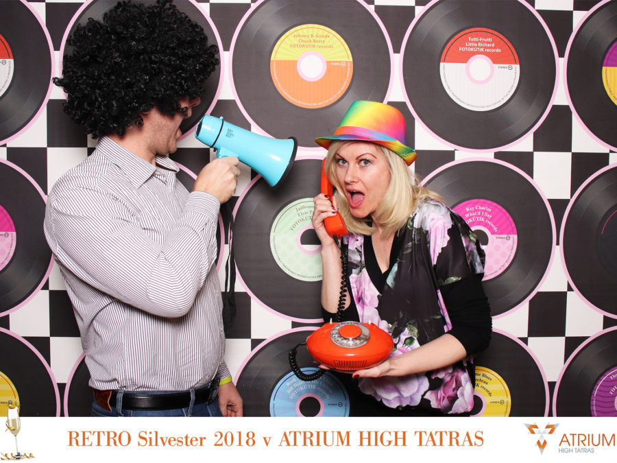 31.12.2018 | RETRO Silvester 2018, Atrium High Tatras, Nový Smokovec