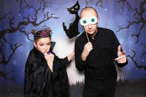 Fotobox Halloween - rekvizity na fotokútik - Žilina - fotostena.