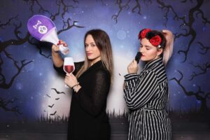 Fotokútik Halloween - maškarný ples - fotobox Bratislava.