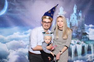 Pozadie fairytale castle - rozprávkový hrad - fotokútik.