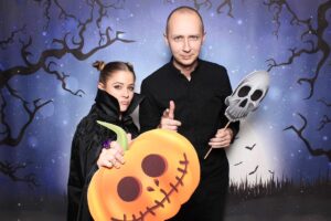 Prenájom fotokútika na halloweensku party - fotobox na večierok.