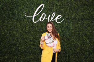 Fotostena na svadbu - prenájom krušpán love Žilina.