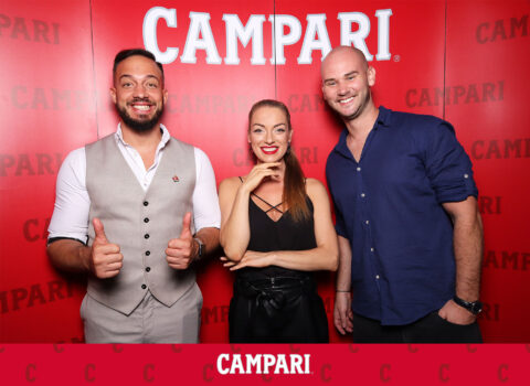 Fotokútik Bratislava - event Campari - Gatto Matto.