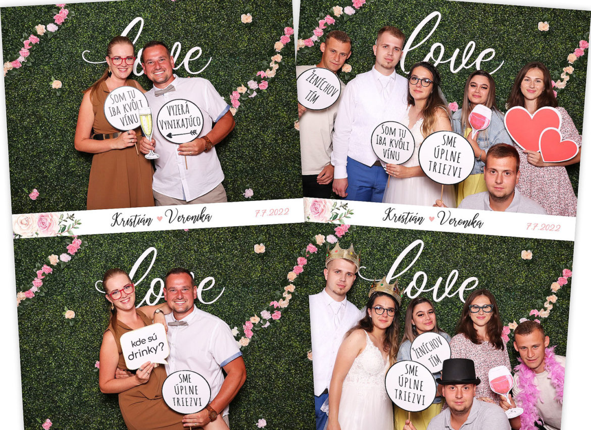 Svadba Kastiel Krasnany - fotokutik sk - Zilina - fotostena prenajom.