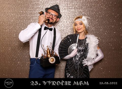 Fotokútik Gatsby párty Žilina - firemné výročie