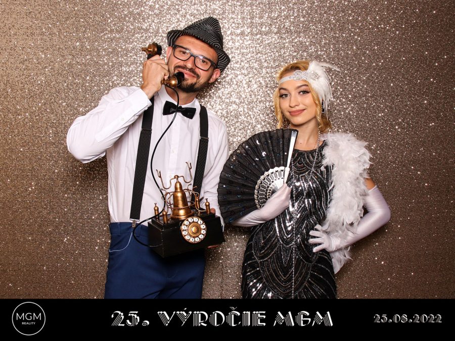 Fotokútik Gatsby párty Žilina - firemné výročie