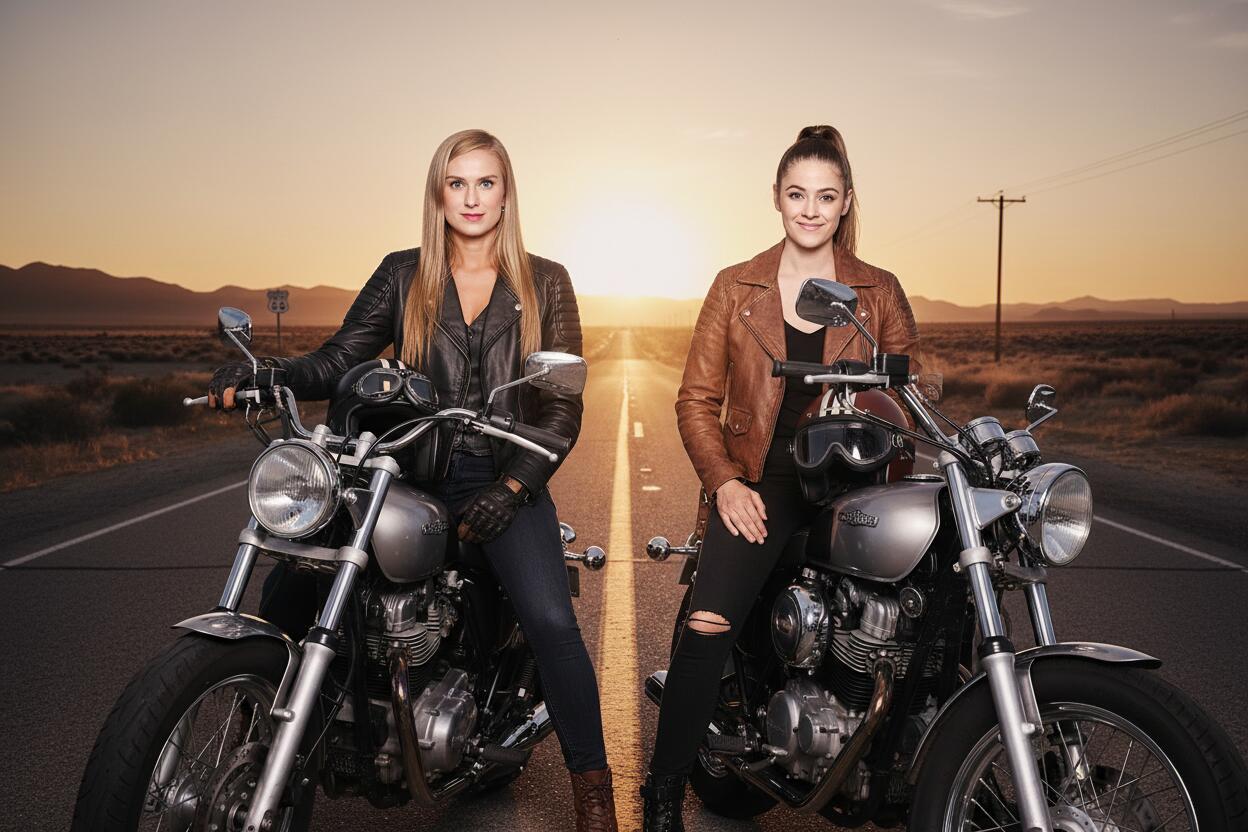 motorkari na route 66 - ai fotokutik