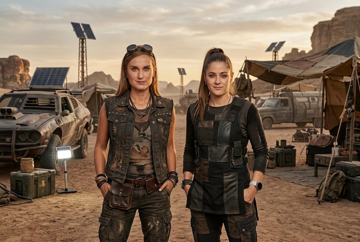AI scény 2026 35 Fotokutik ai fotokutik, wasteland warriors